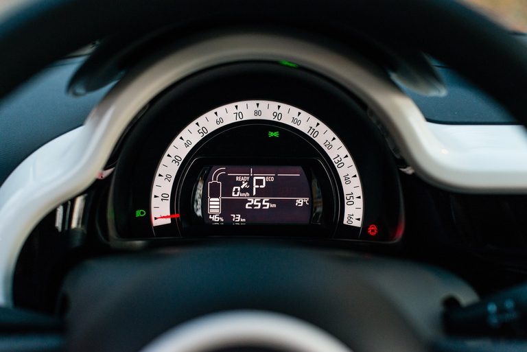 Twingo, la strumentazione