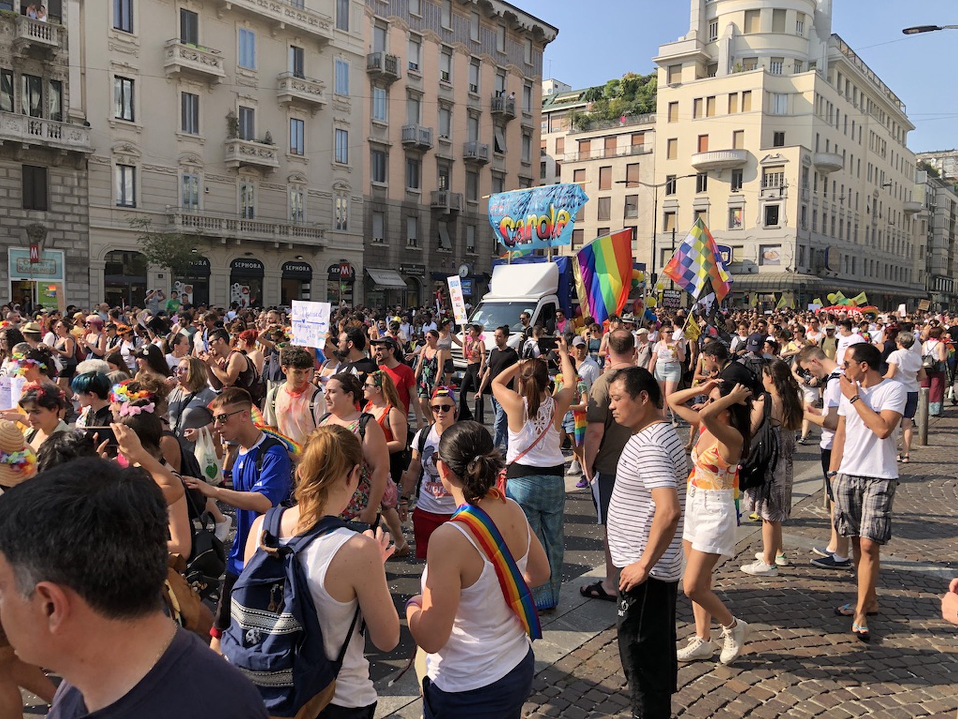 Parata del Milano pride 2019