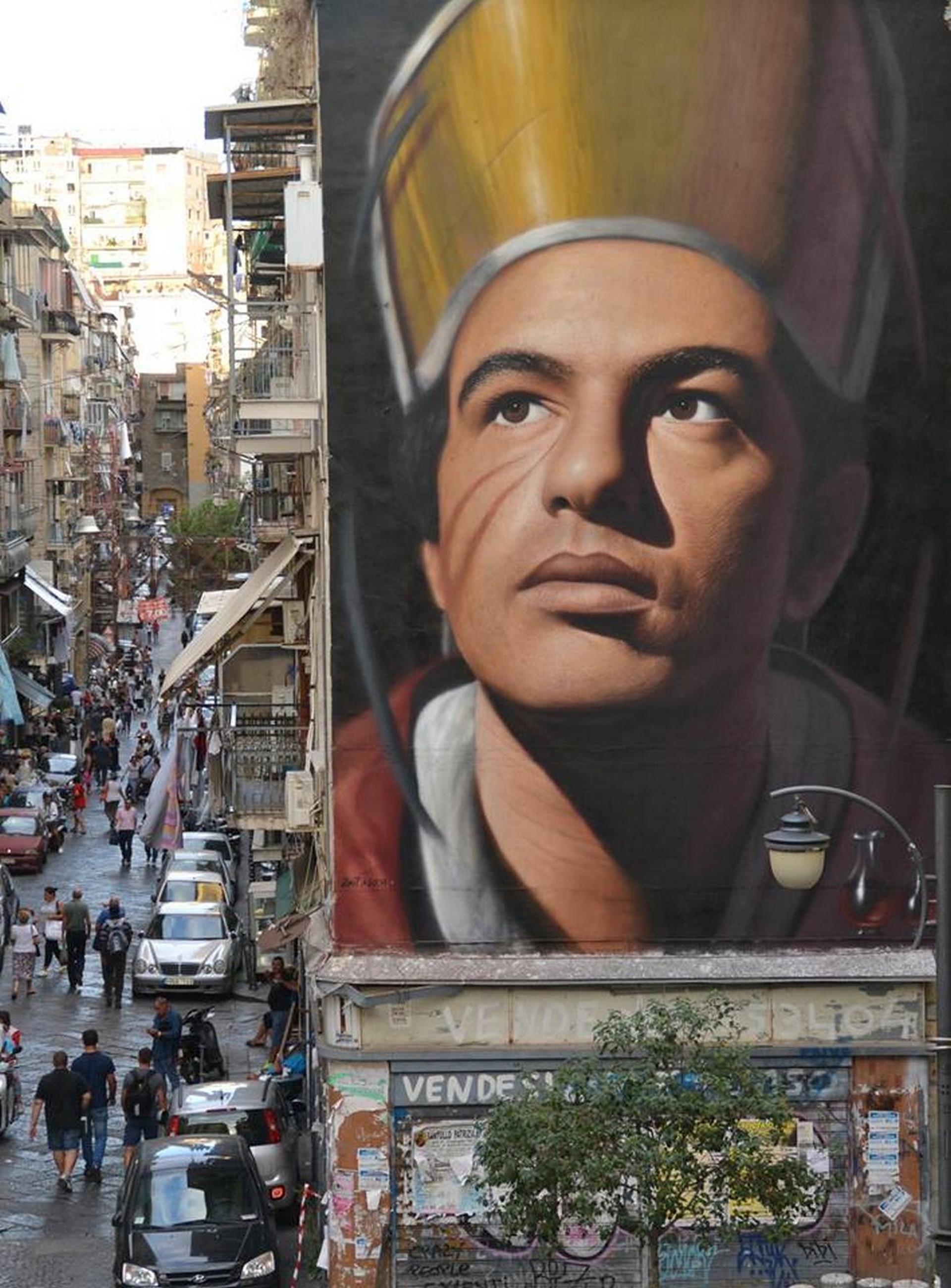 Gennaro, l'opera di Jorit a Napoli