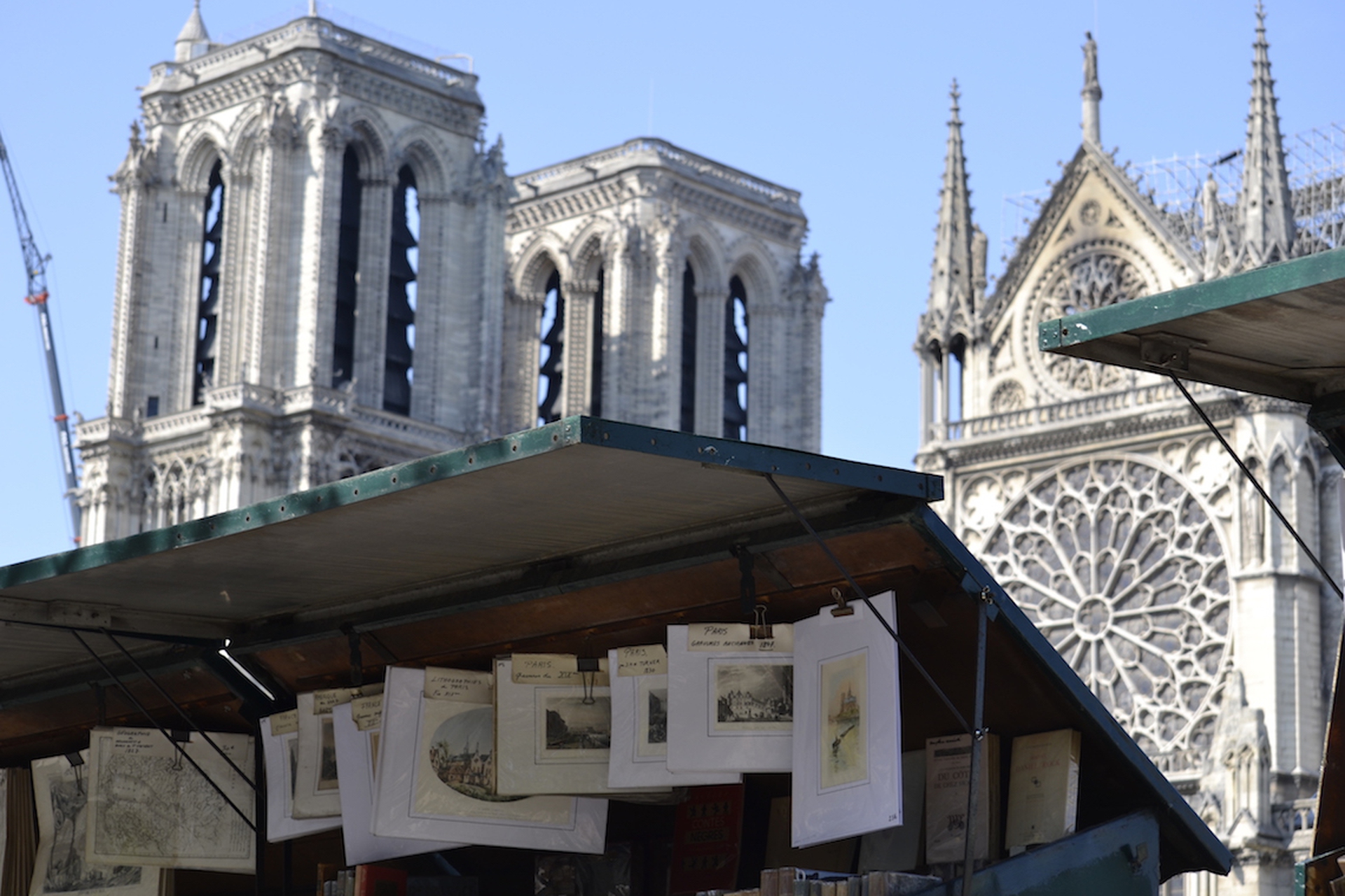 La cattedrale di Notre Dame a Parigi dopo il rogo18