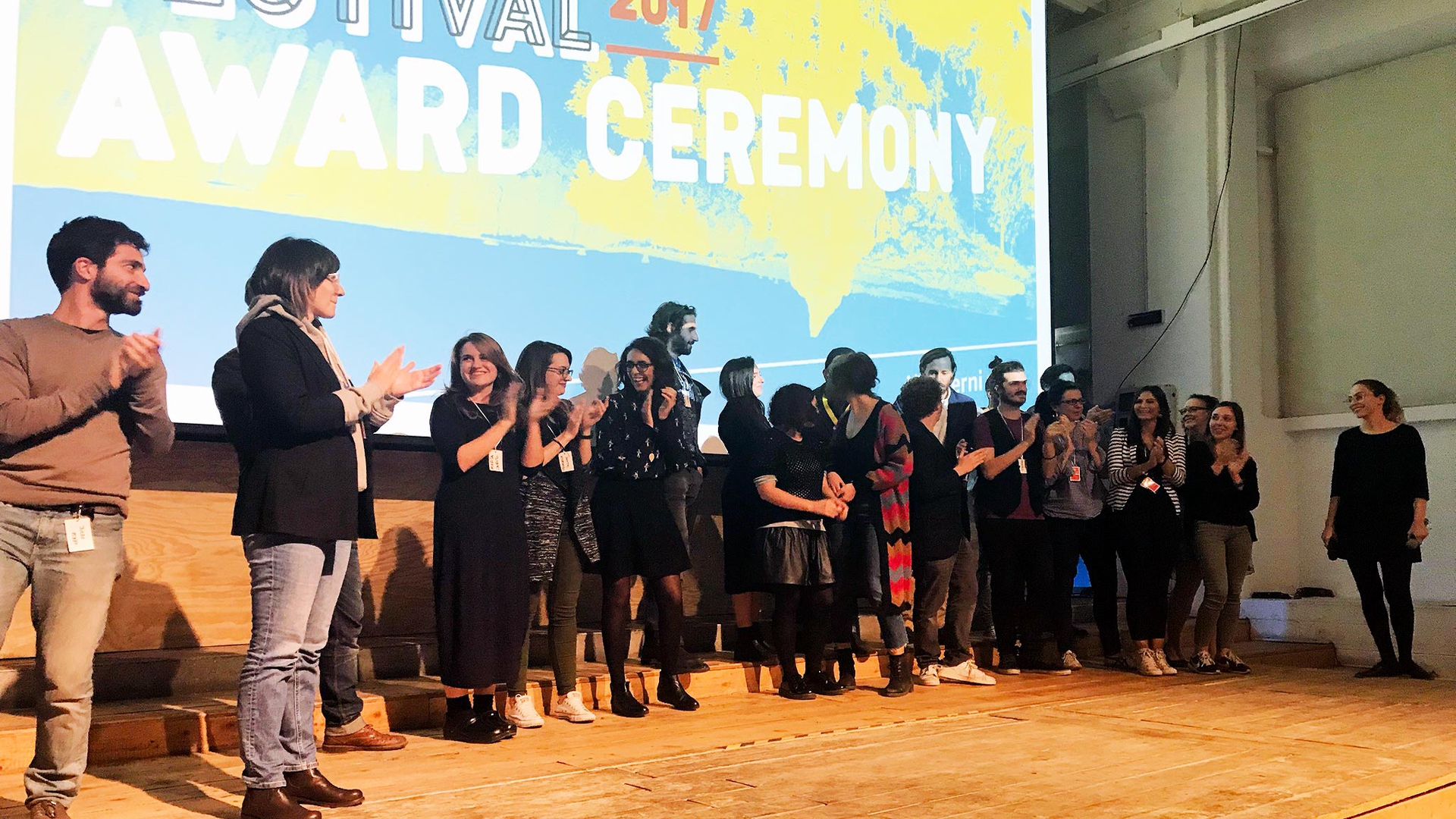 L'intero team organizzatore del Milano Film Festival © LifeGate