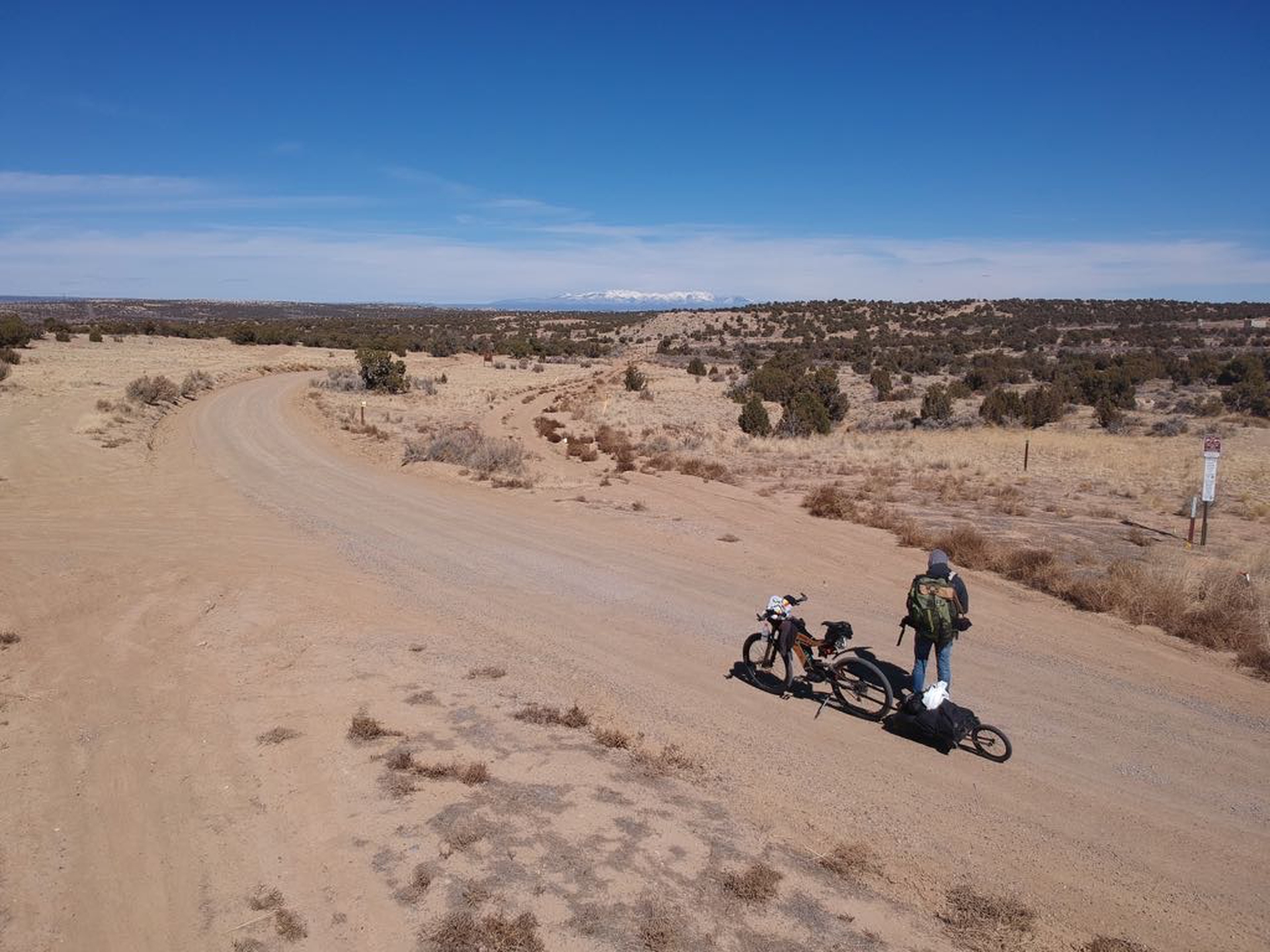 Una pausa nel deserto americano