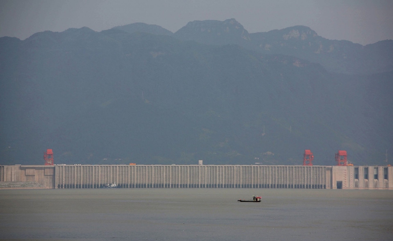 diga cina tre gole landscape