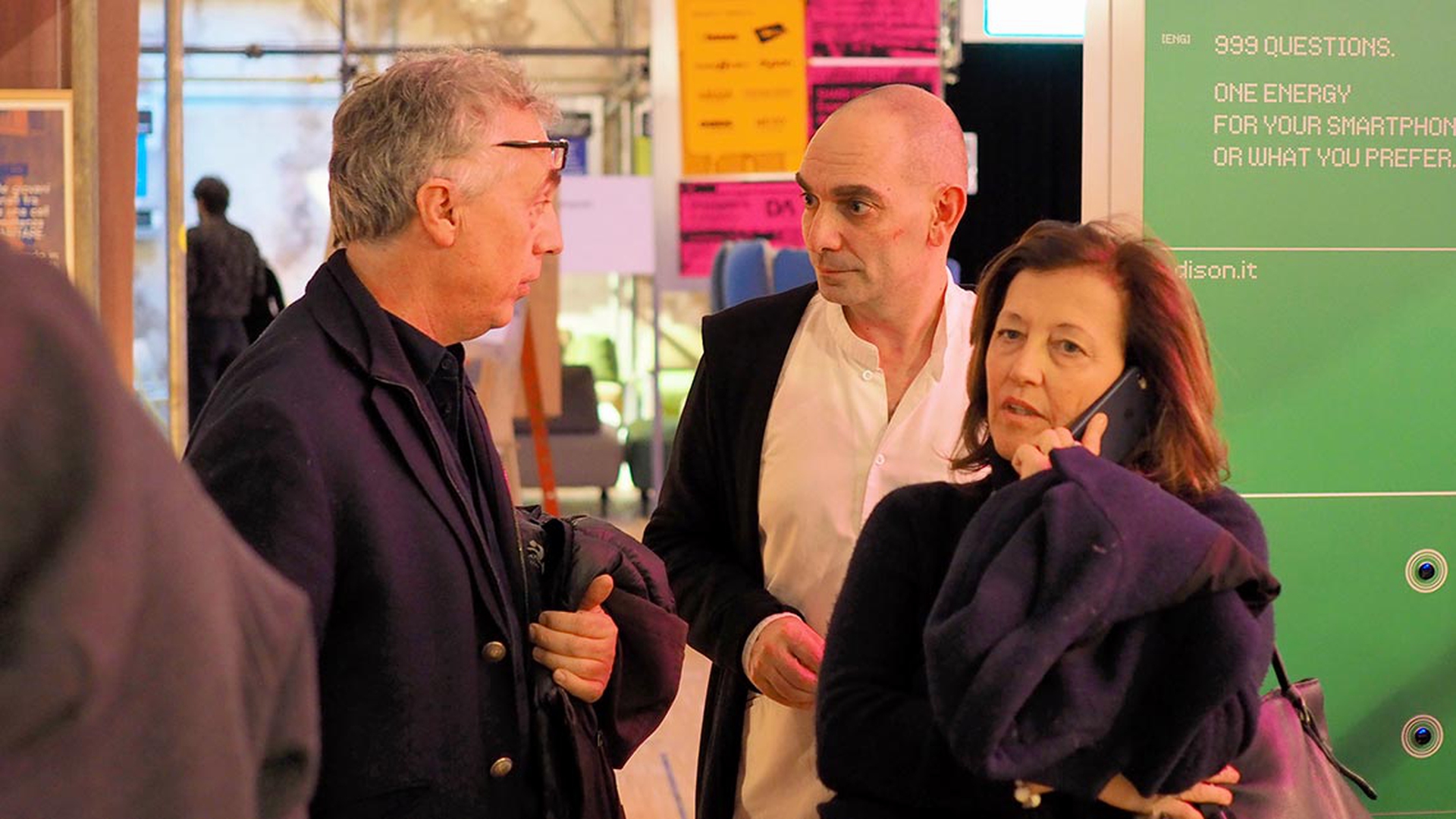 Stefano Boeri e Rossella Citterio in visita a 999 domande, con Stefano Mirti