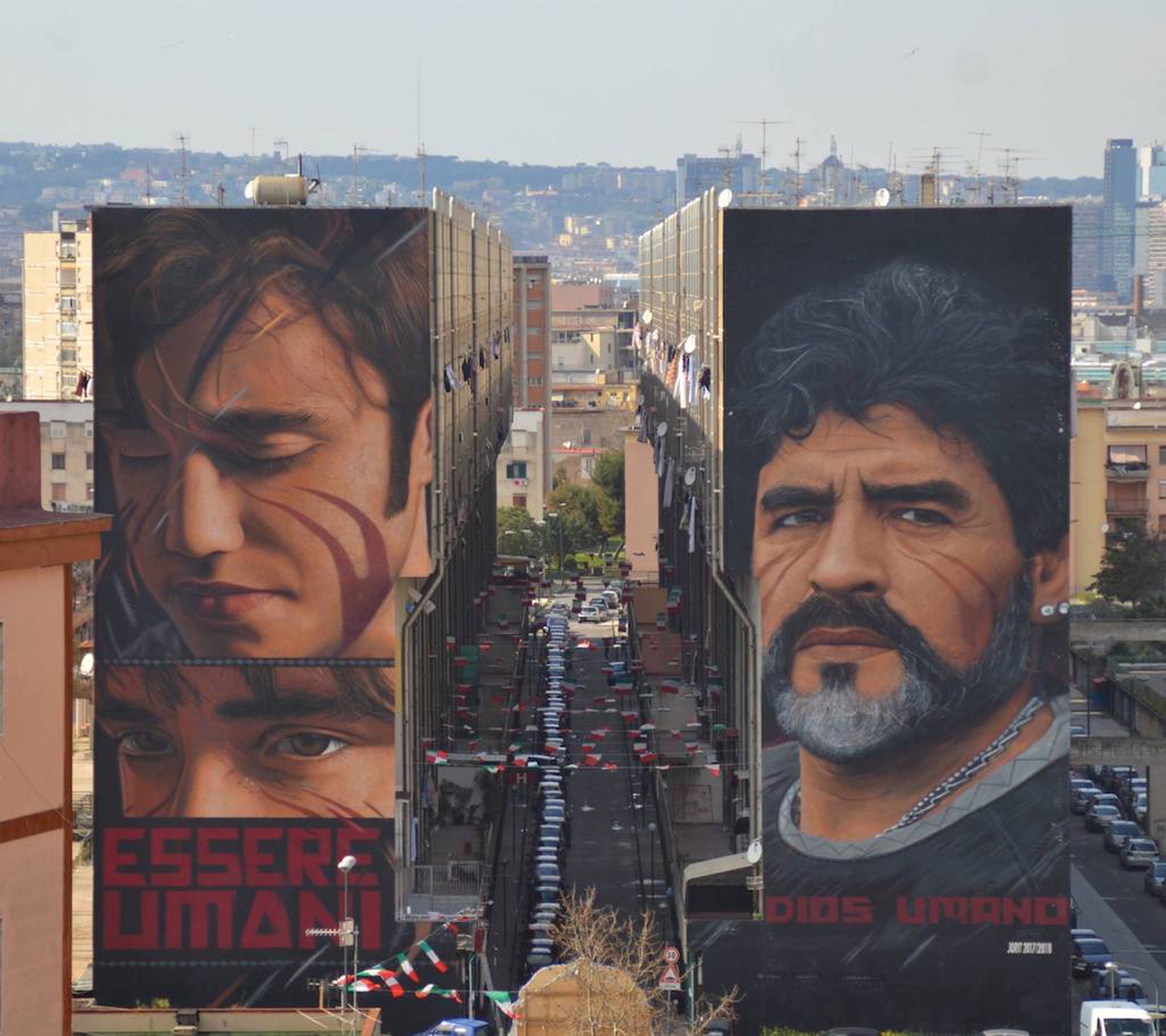 Nicolò e Diego di Jorit Agoch