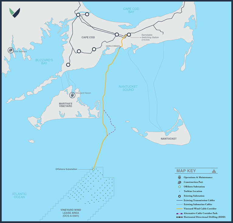 mappa Vineyard Wind 1