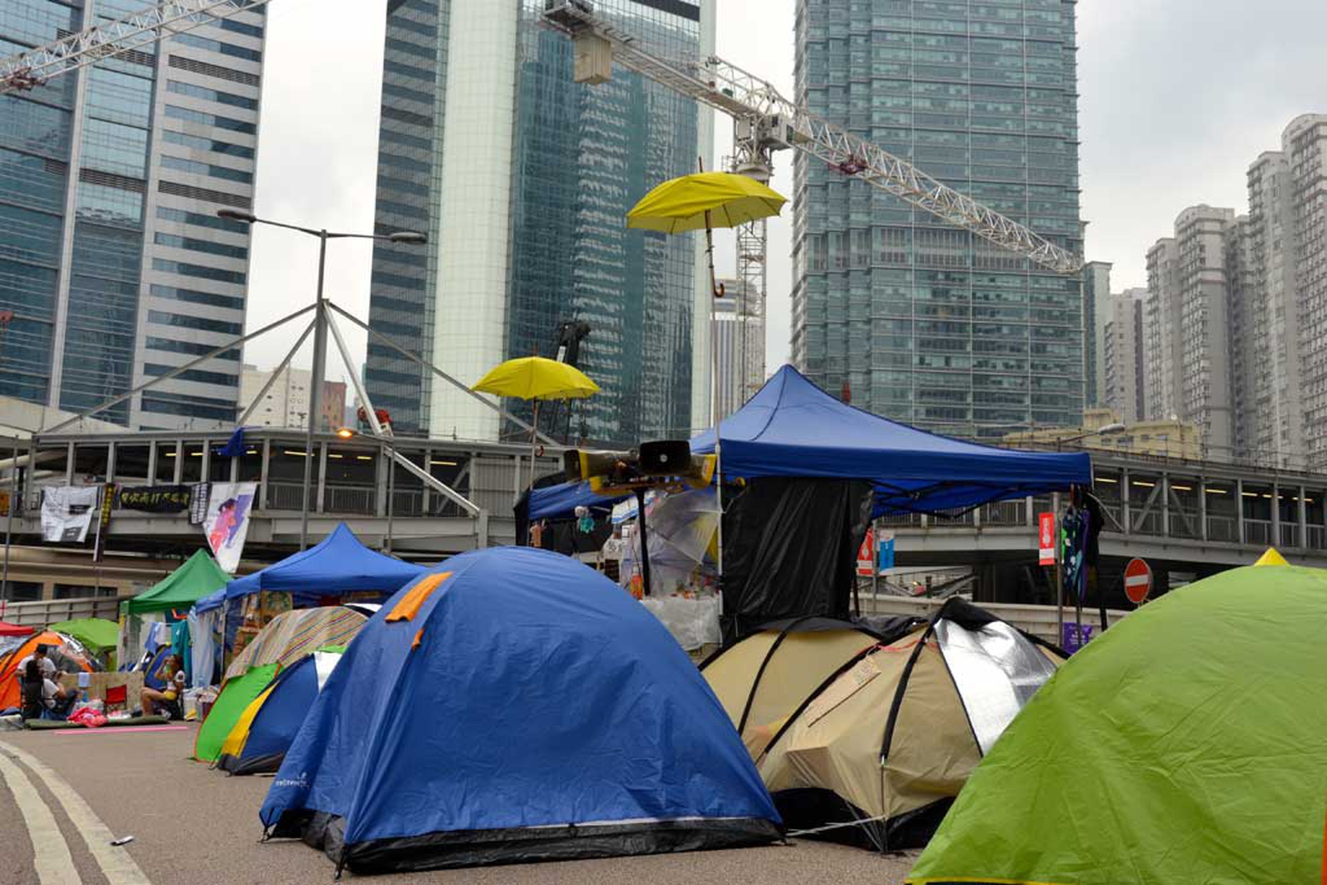 Umbrella revolution, le proteste di Hong Kong un mese dopo