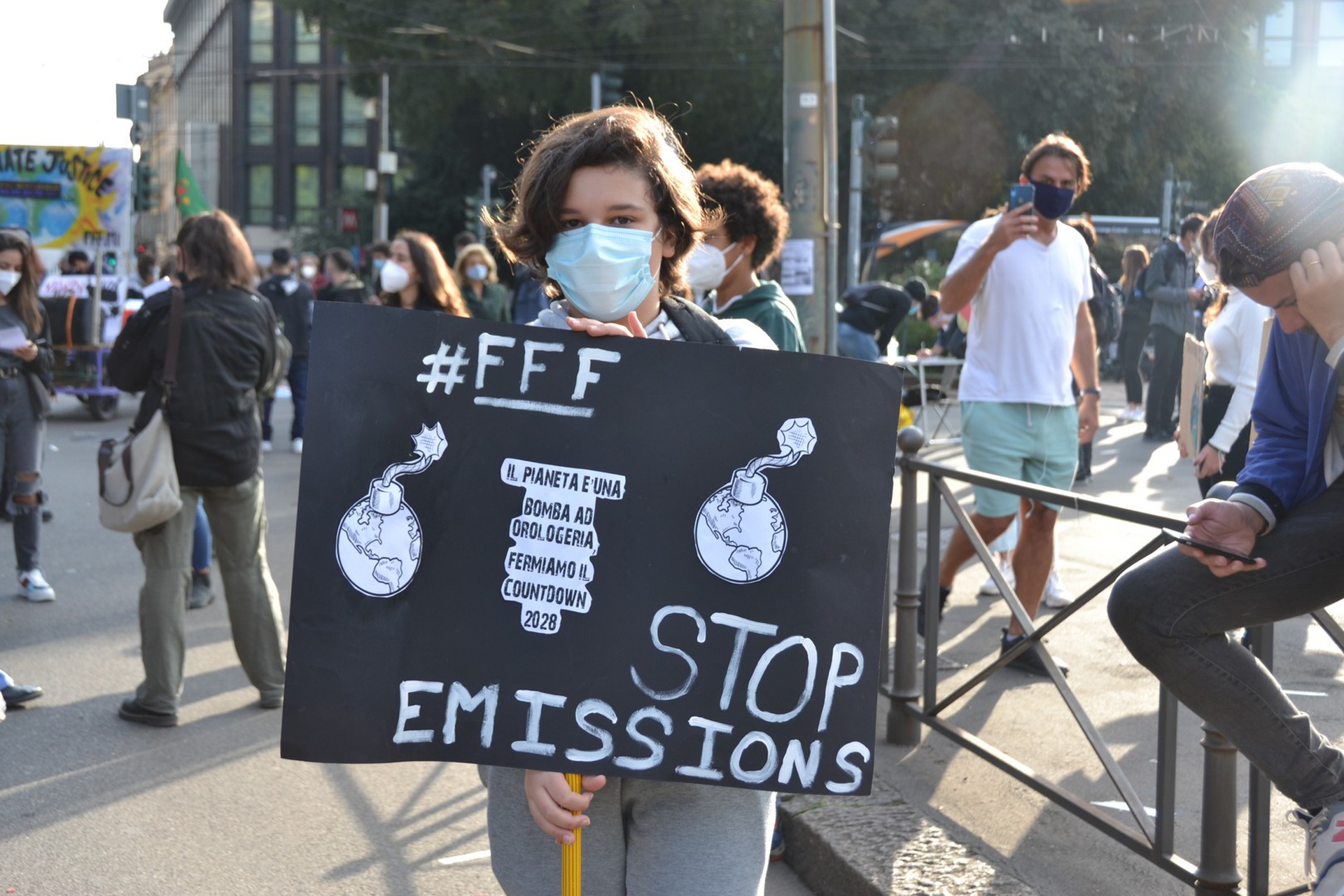 Lo sciopero del 9 ottobre a Milano