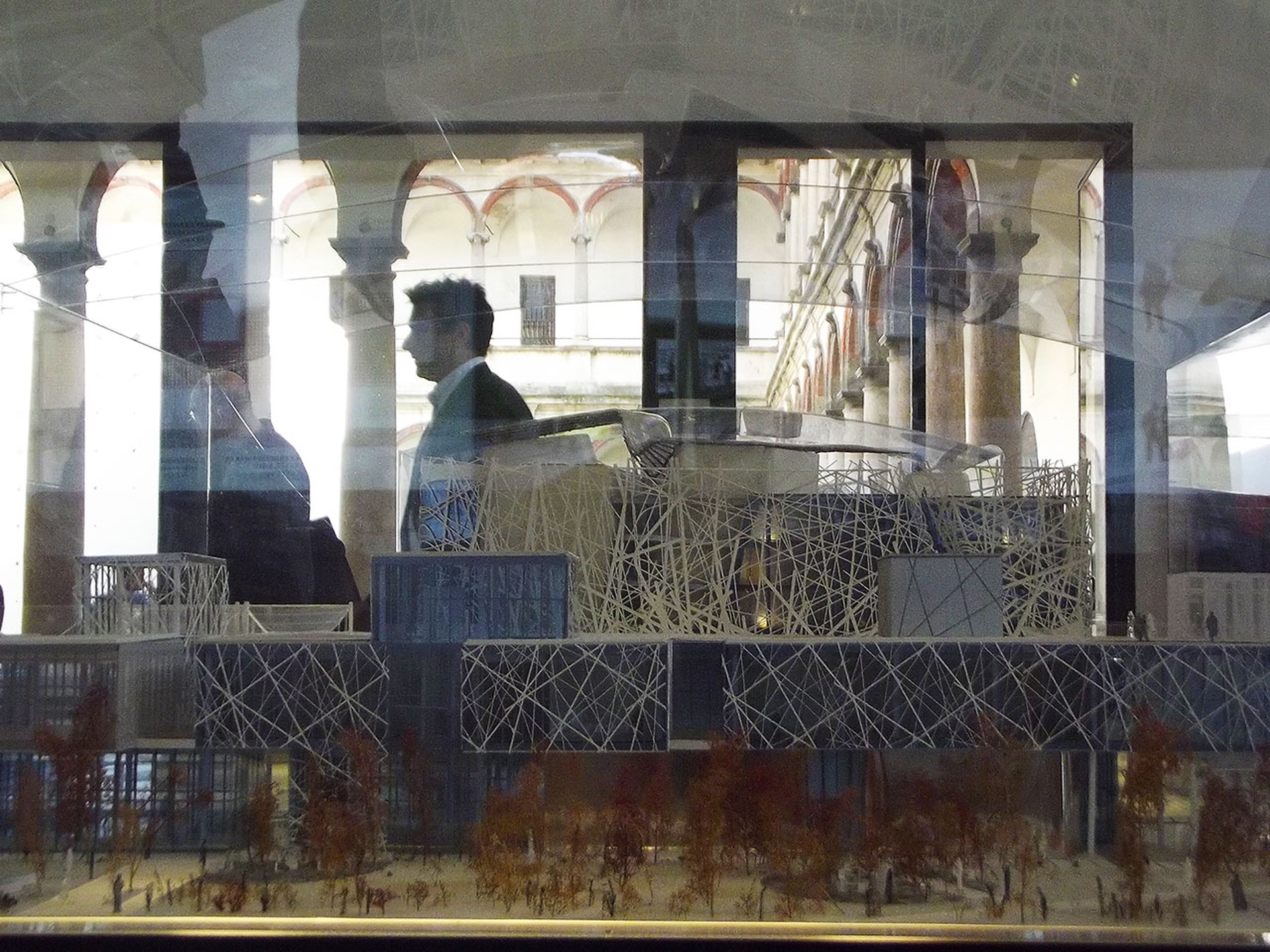 Modello del Padiglione Italia Expo Milano 2015