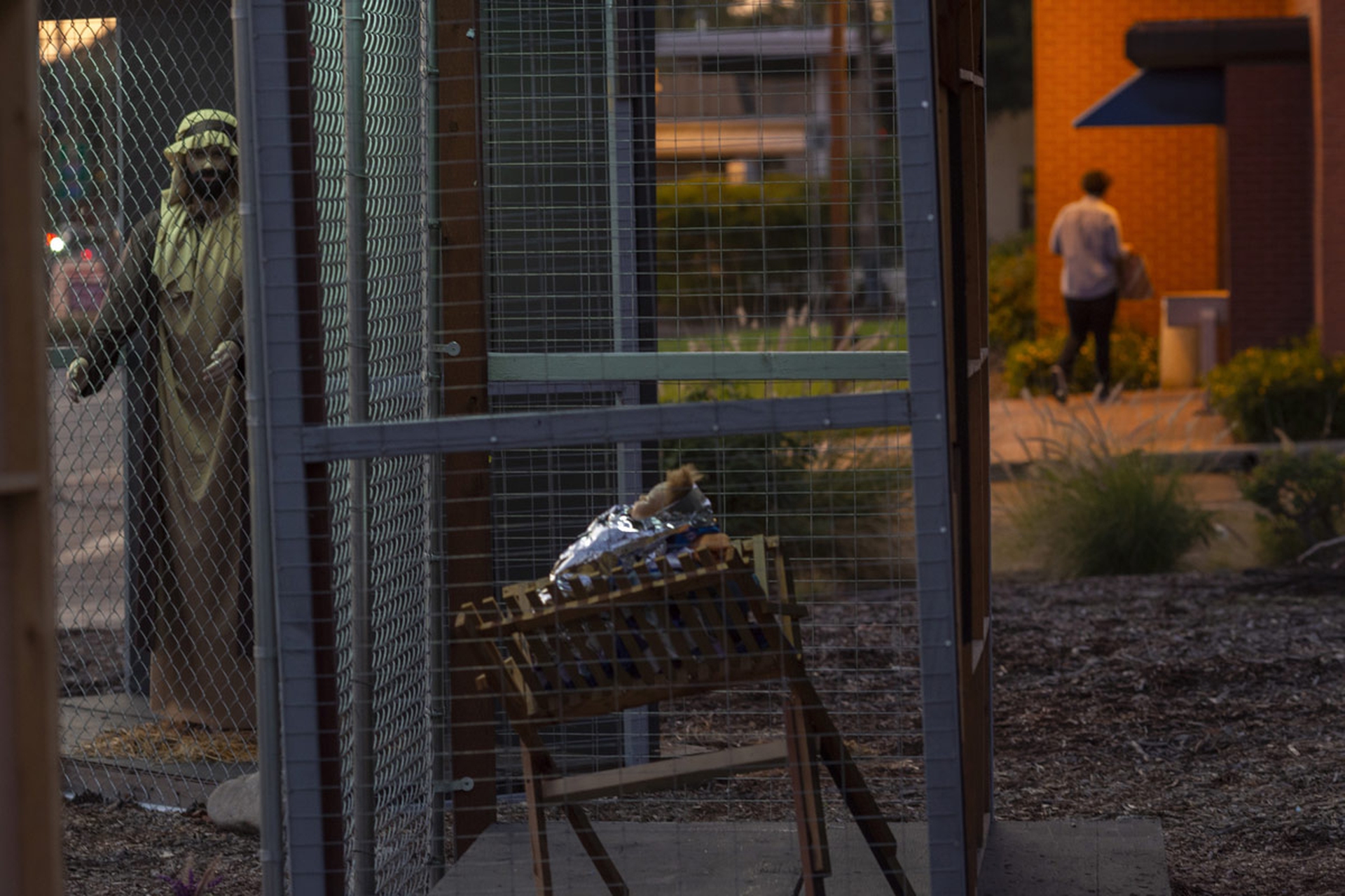 La cella di Gesù bambino nella Natività di Claremont