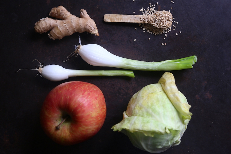 cavolo cappuccio marinato