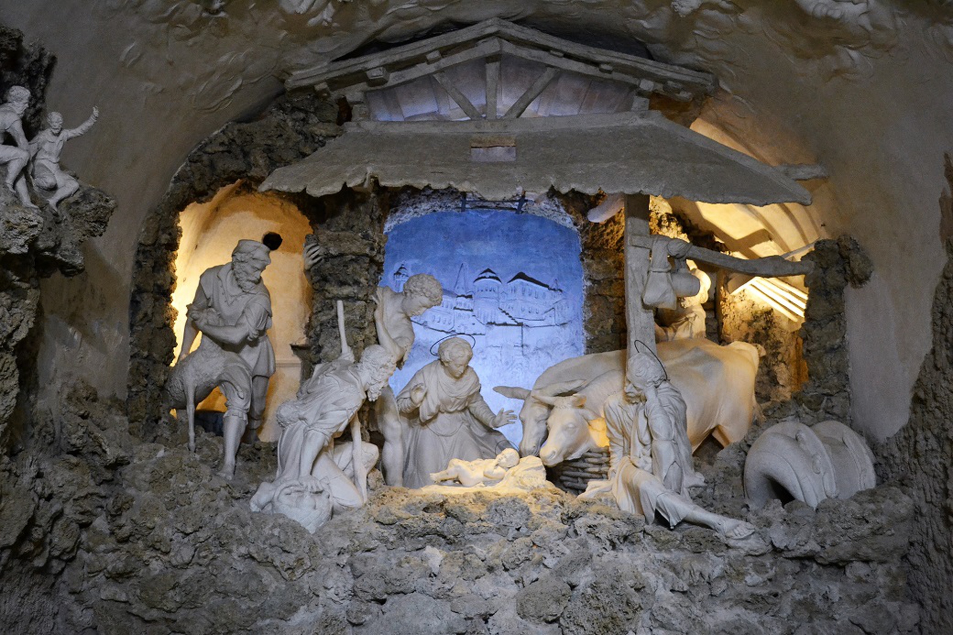 Presepe nell'Oratorio di San Giuseppe è di Federico Brandani