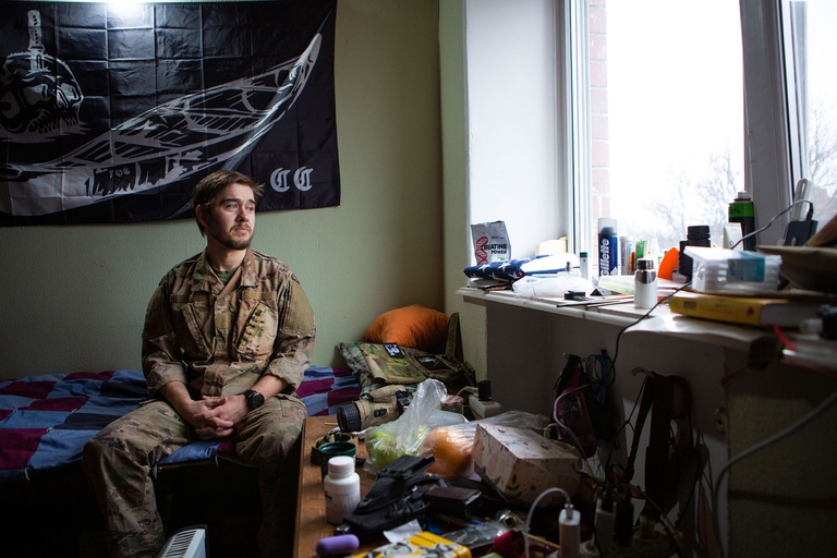 Andrew durante il conflitto, crisi ucraina