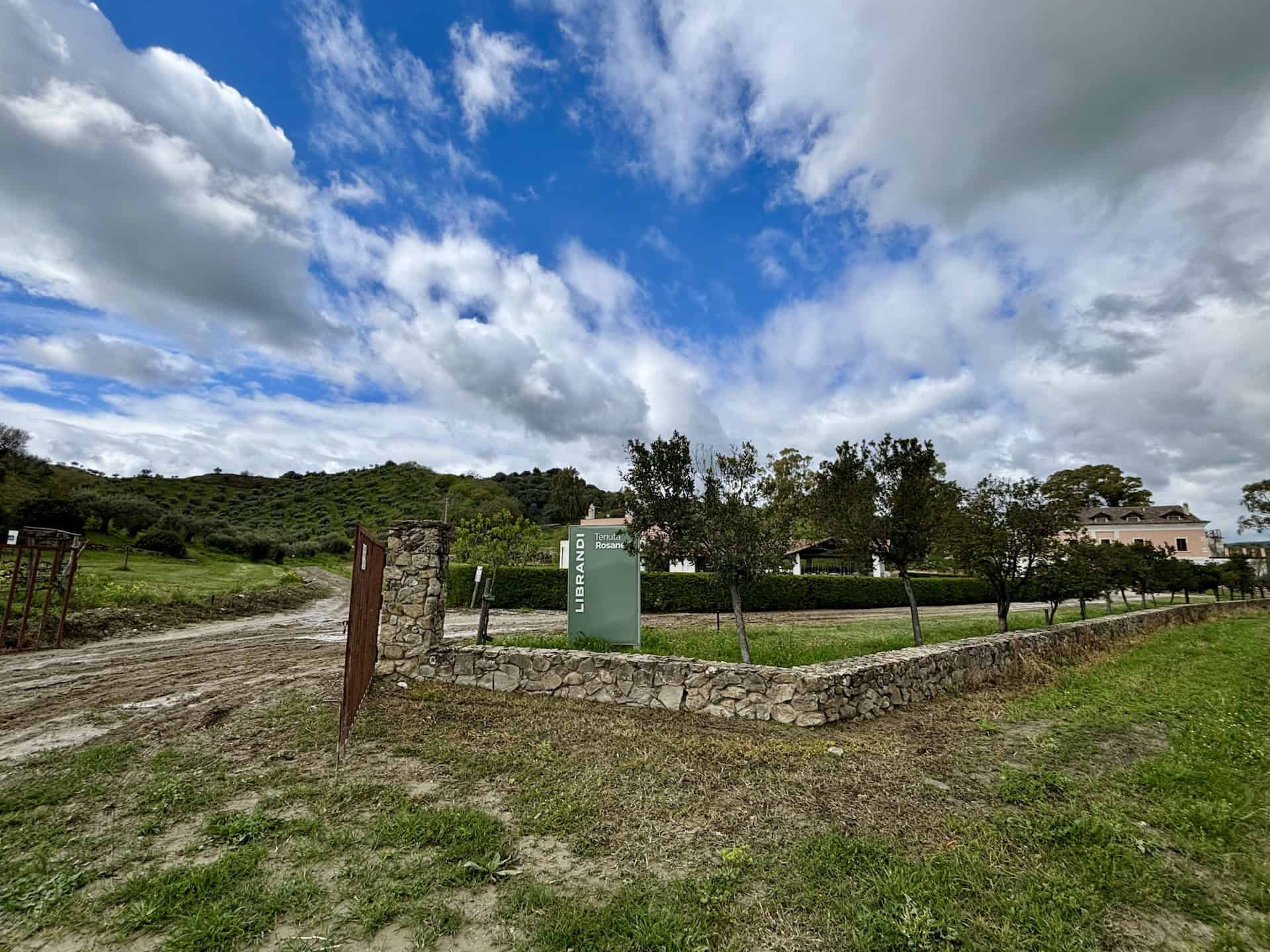 Ingresso tenuta Rosaneti