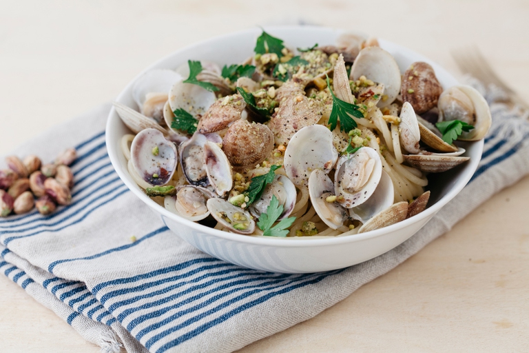 spaghetti con le vongole