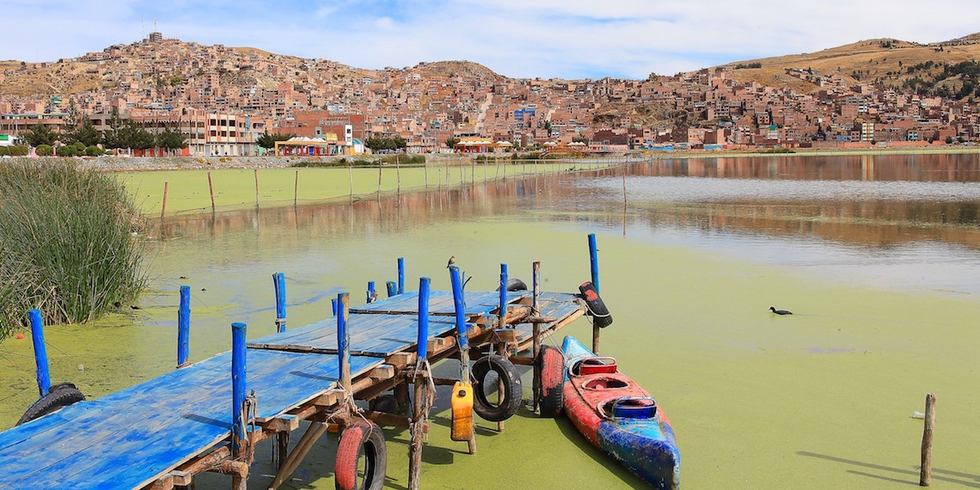 Pollution of Lake Titicaca, Peru