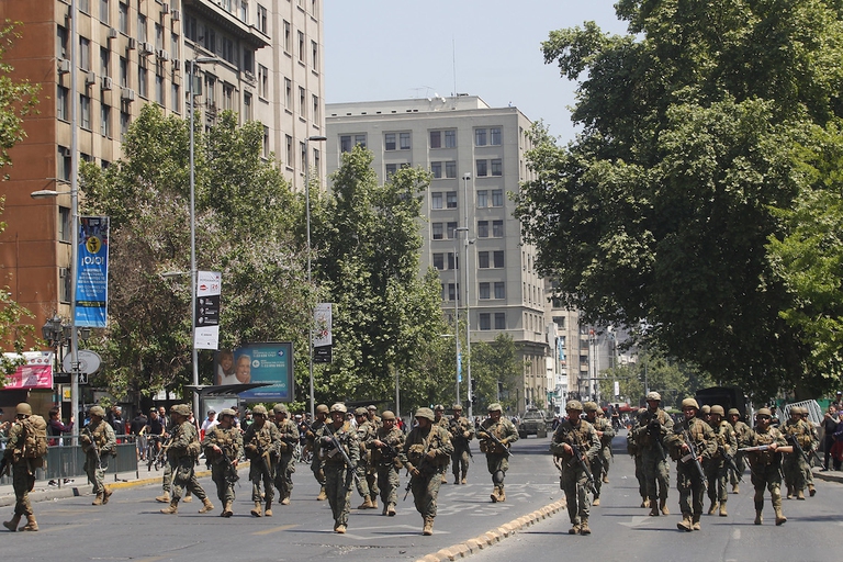 cile proteste santiago
