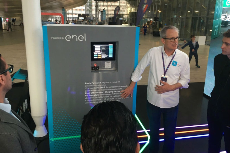 Chris Regan di Enel formula e