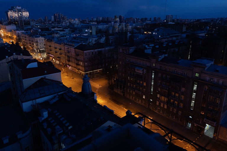 A Kiev le sirene continuano a suonare 