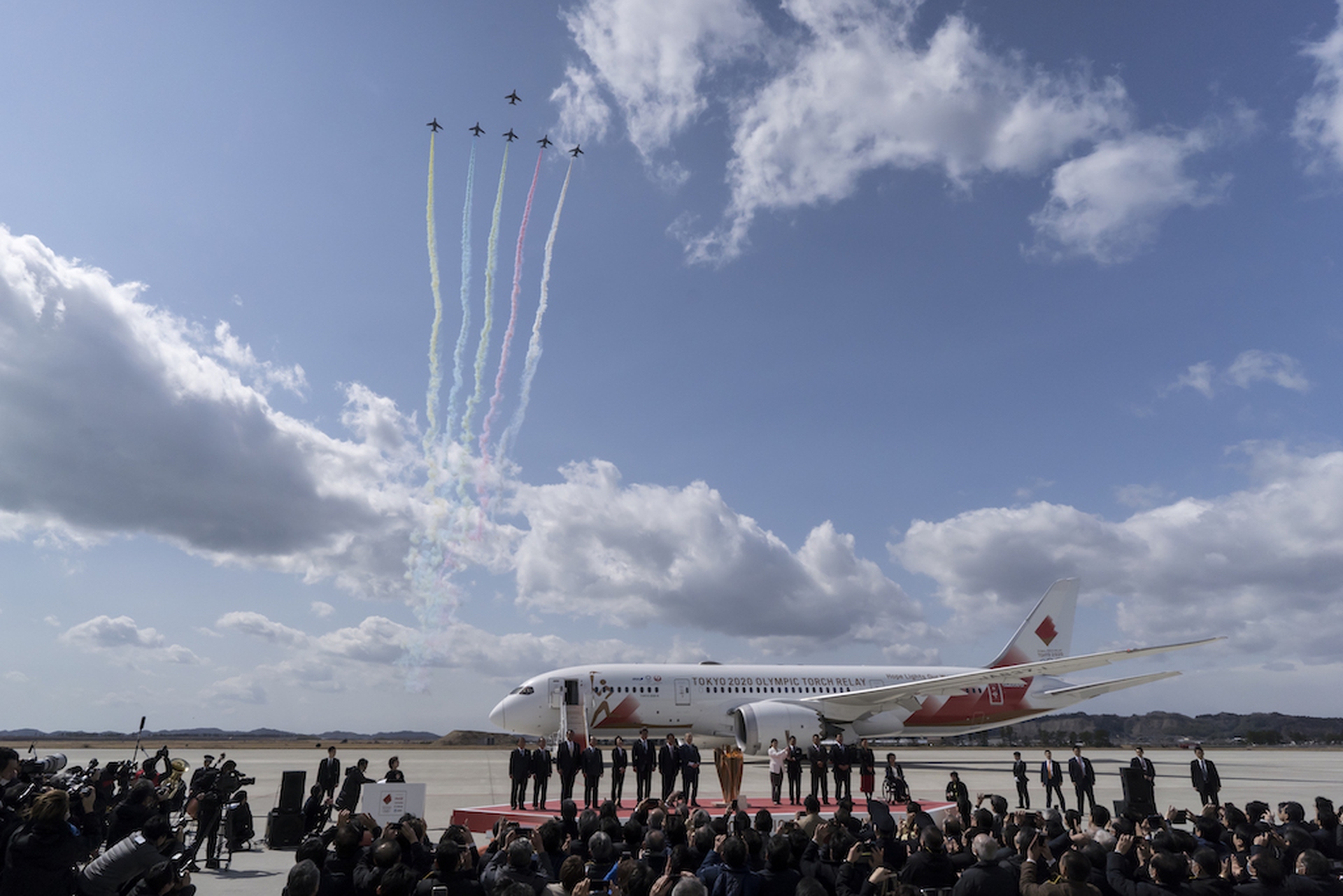 Japan lights the Tokyo 2020 Olympic flame
