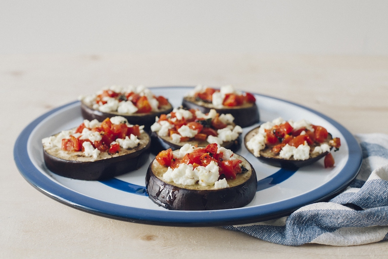 bruschetta di melanzana