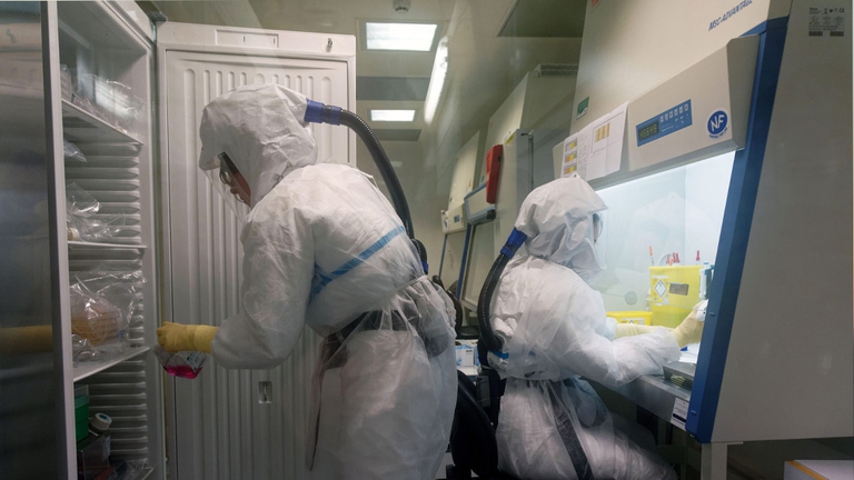 coronavirus primo caso codogno scienziati in laboratorio analizzano virus