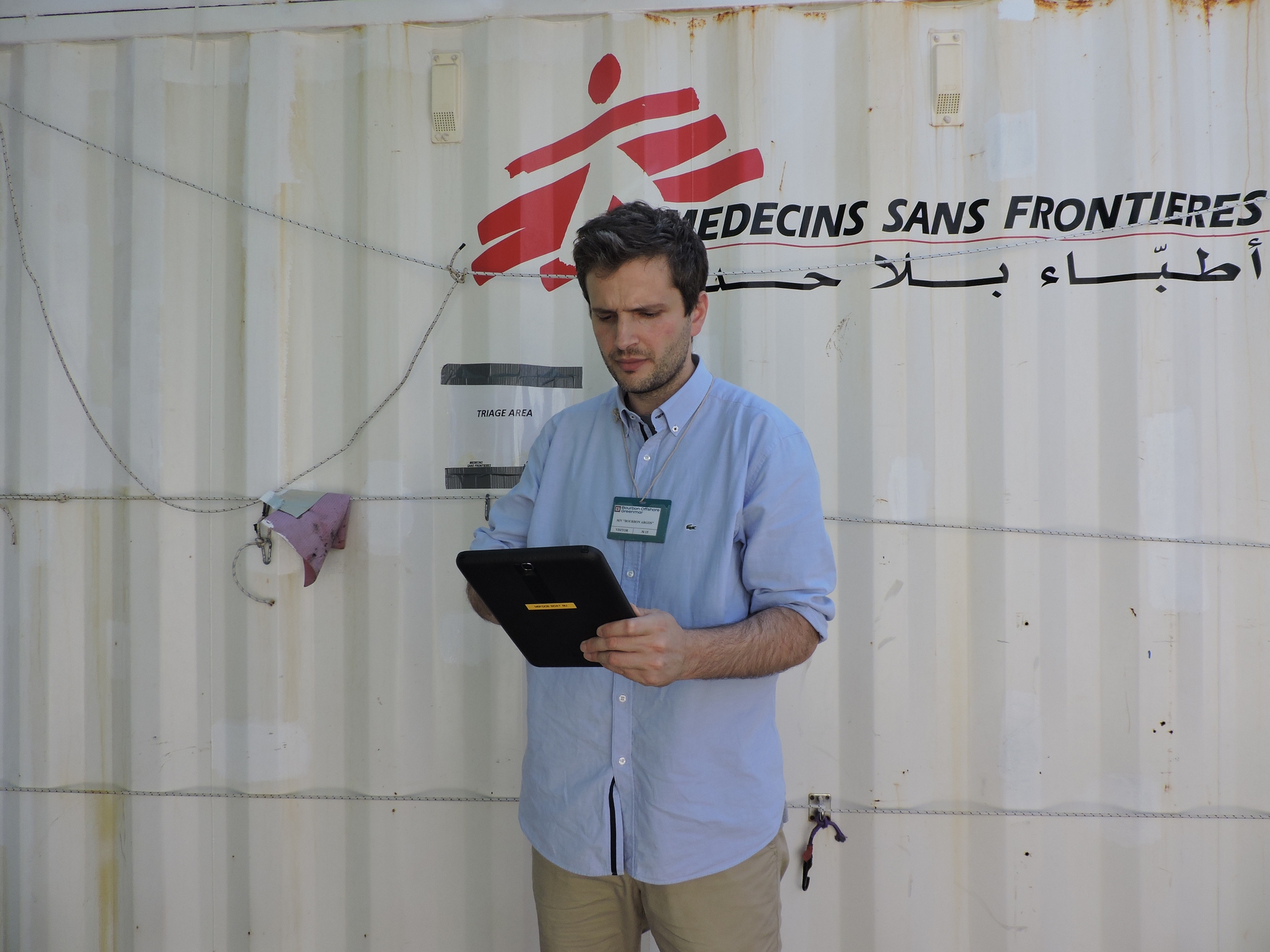 Dove viene utilizzata l'app di Msf, People on the move