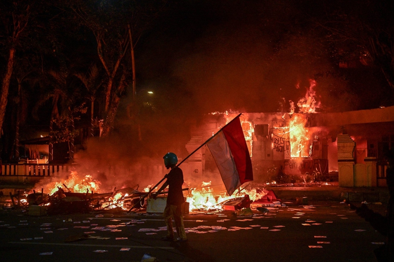 Le proteste in Indonesia