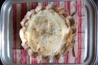 Sformato di cavolfiore e patate con tofu al timo