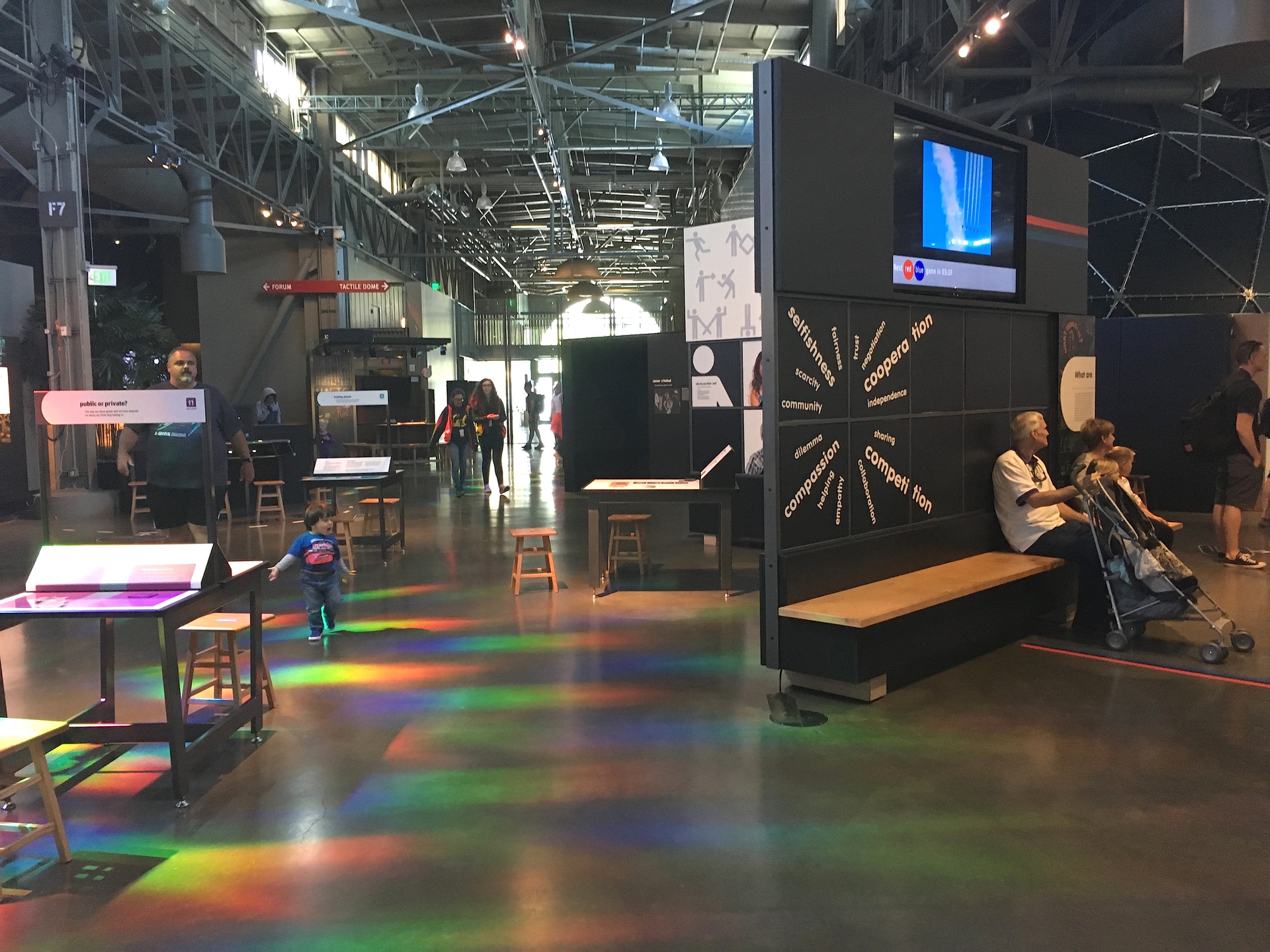 Il museo Exploratorium a San Francisco