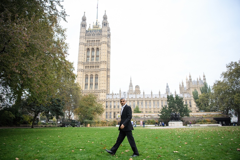 Il sindaco di Londra Sadiq Khan