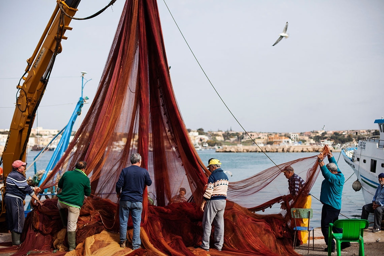 salva-mare, pescatori, plastica