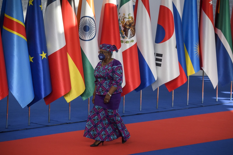 La direttrice del Wto Ngozi Okonjo-Iweala