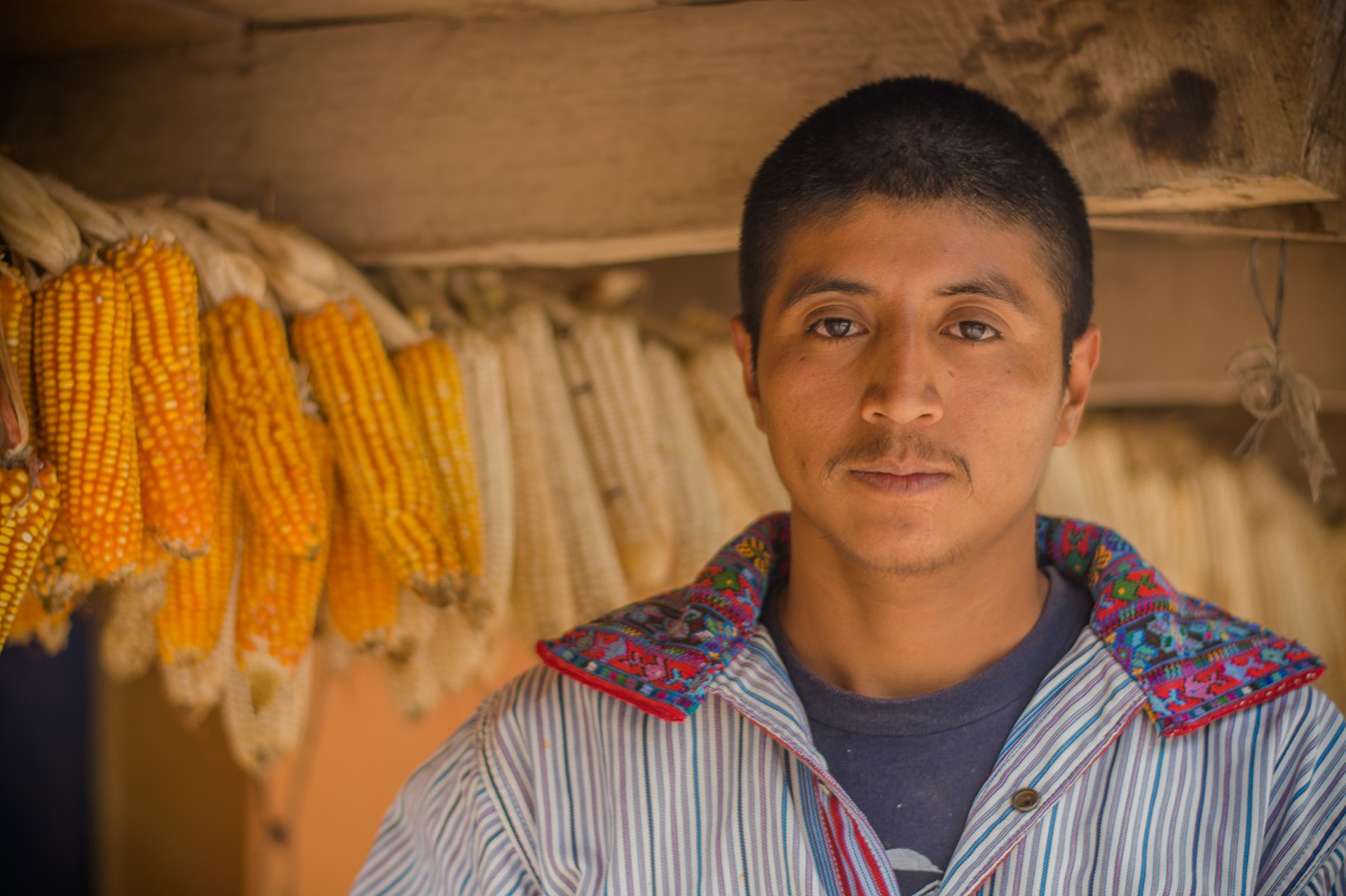 Byron Jerónimo, agricoltore guatemalteco
