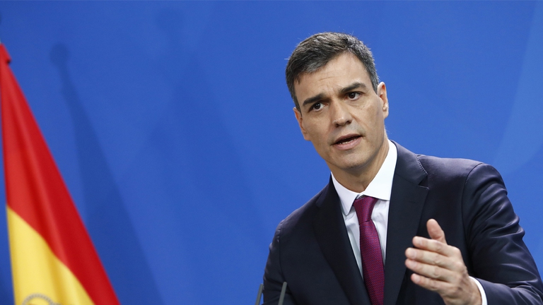 Pedro Sanchez, spagna