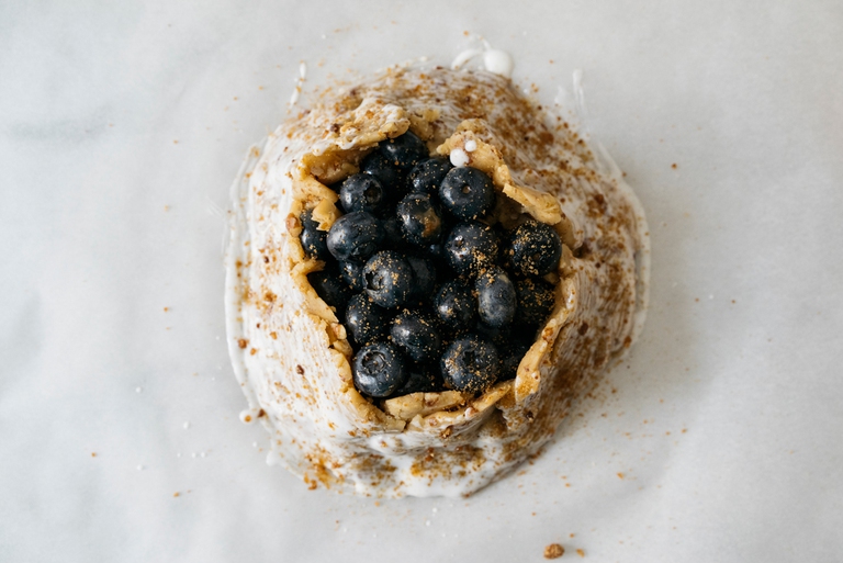 Galletta noci pecan mirtilli