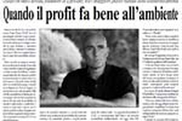 L’Avanti: Marco Roveda, quando il profit fa bene all’ambiente