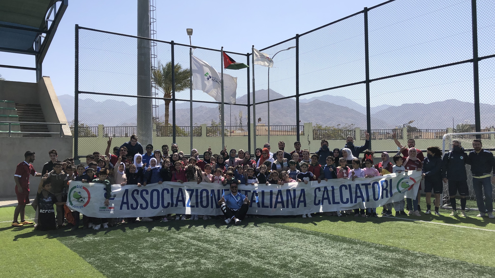 Lo stadio di Aqaba