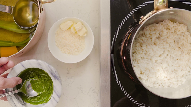 risotto alle ortiche