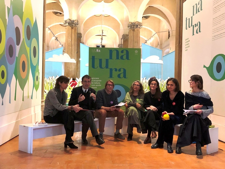 Conferenza stampa della mostra-gioco Natura Muba Milano