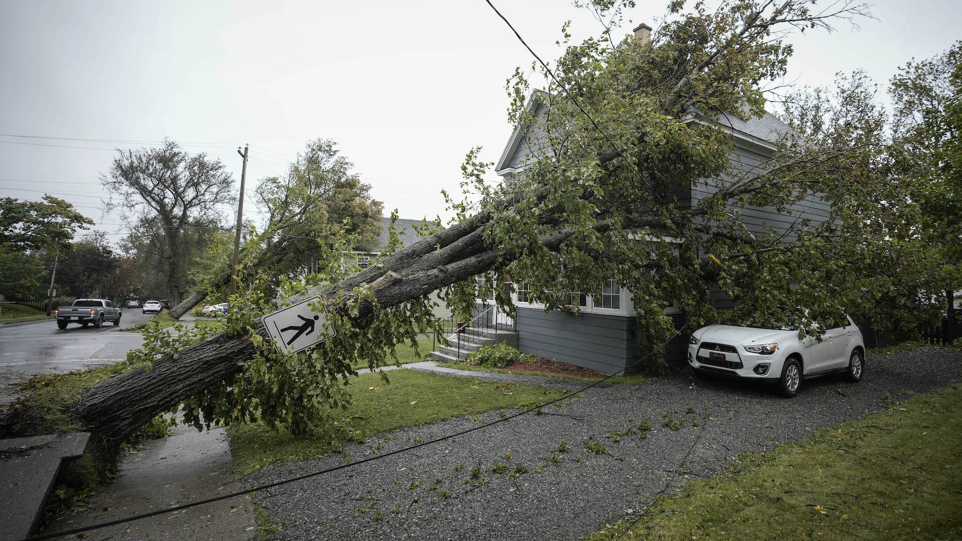 Hurricane Fiona hits Canada.  Major damage on the Atlantic coast