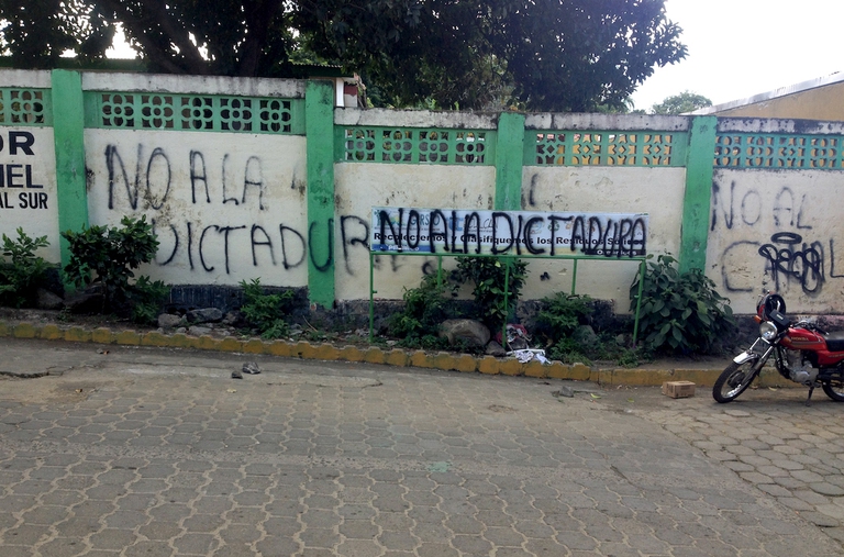 no a la dictatura grand canal nicaragua