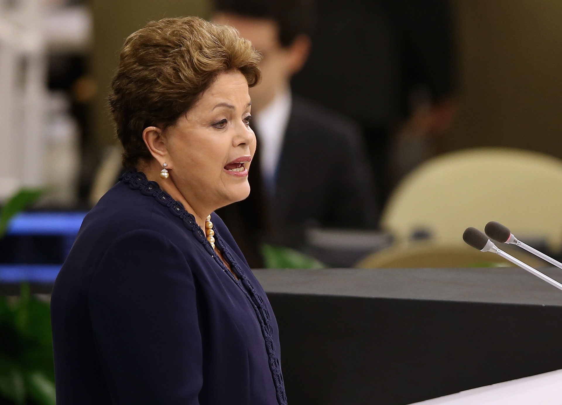 Rio 2016 Olympic Games: President Dilma Rousseff Unveils the Olympic Aquatics Stadium at the Barra Olympic Park