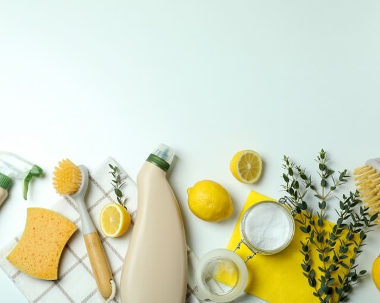 kit per la pulizia della casa eco-friendly per natale