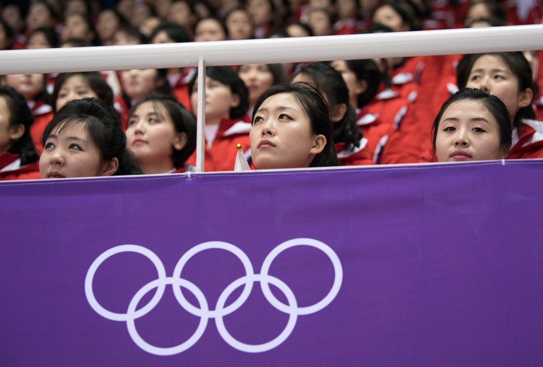 Cheerleaders nordcoreane 