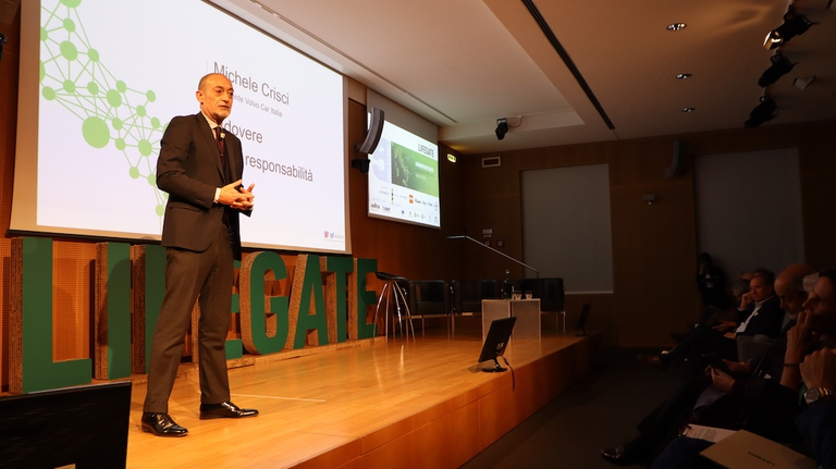michele crisci Presidente Volvo Car Italia quinto Osservatorio nazionale sullo stile di vita sostenibile 2019 milano lifegate