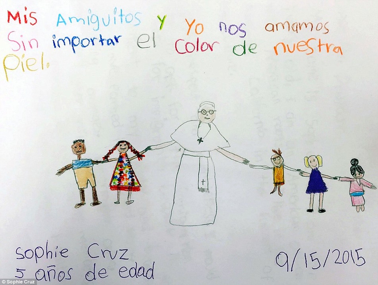 La lettera di Sophie Cruz