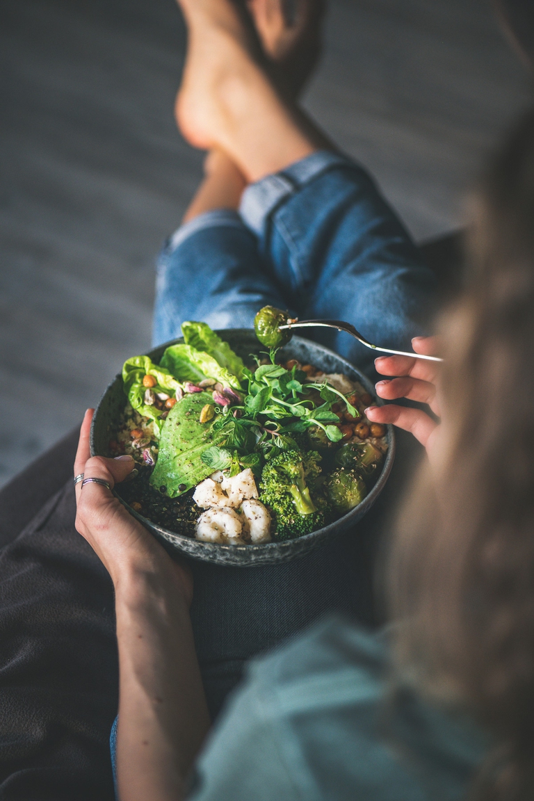 dimagrire in menopausa: cena con verdure 
