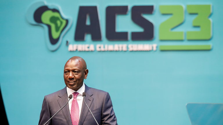 William Ruto africa climate summit