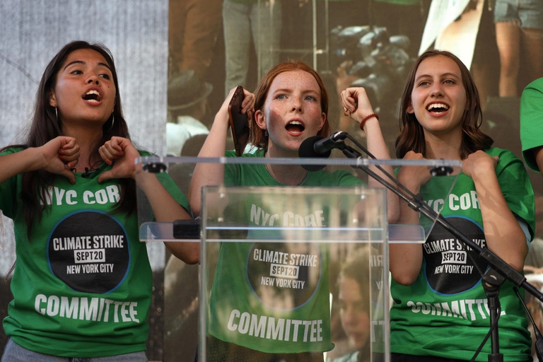 Xiye Bastida new york sciopero clima